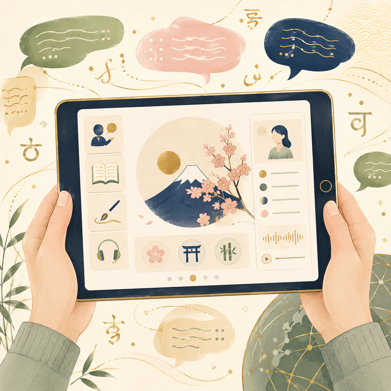 日本語学習・教育支援の義務化 のイメージ