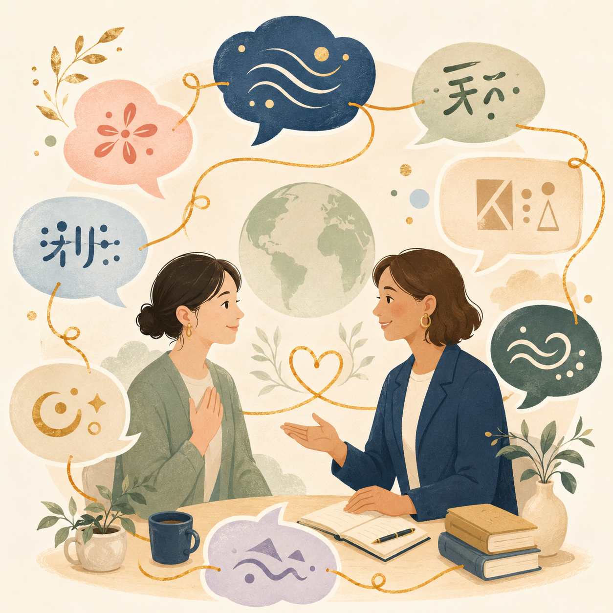 多言語相談体制 のイメージ